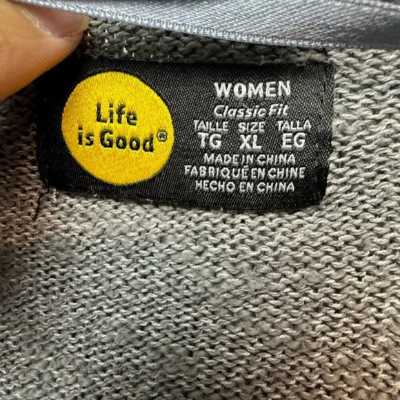 Life is good Cardigan sz XL - Picture 5 of 5